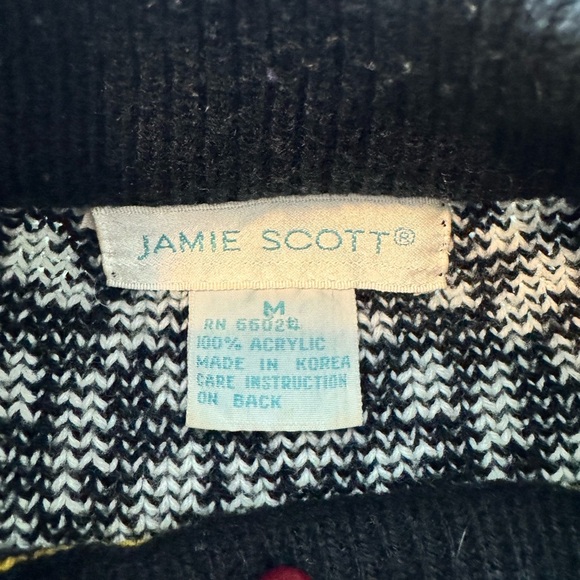 Vintage Jamie Scott Sweater Size Medium - Picture 6 of 8